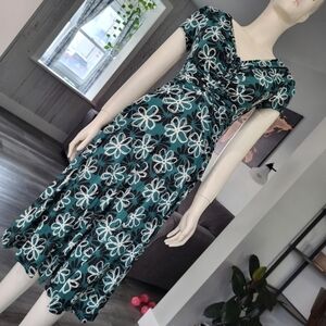 EGERIE PARIS - Floral Midi dress